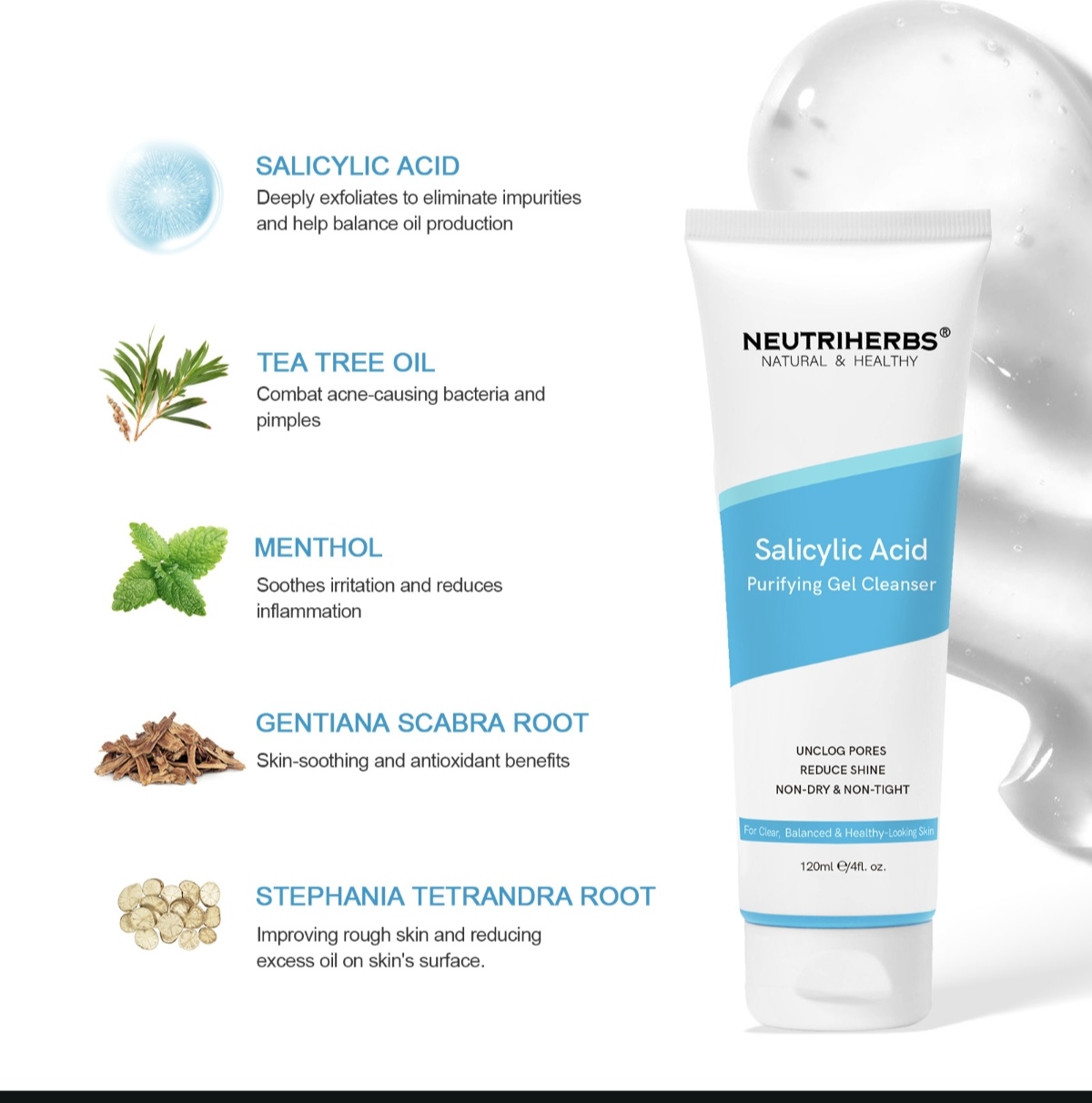 Salicylic Acid Purifying Gel Cleanser thumbnail 5
