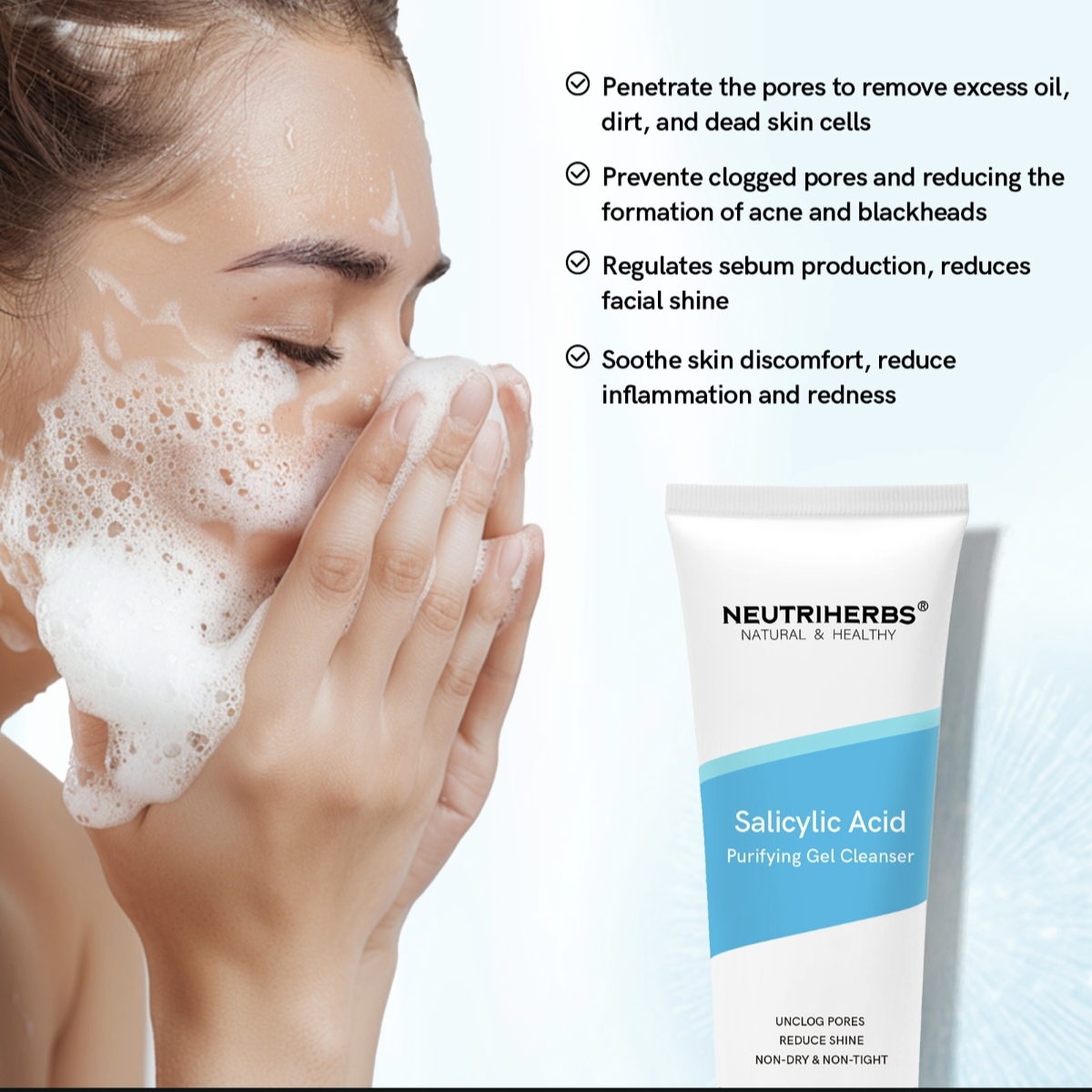 Salicylic Acid Purifying Gel Cleanser thumbnail 3
